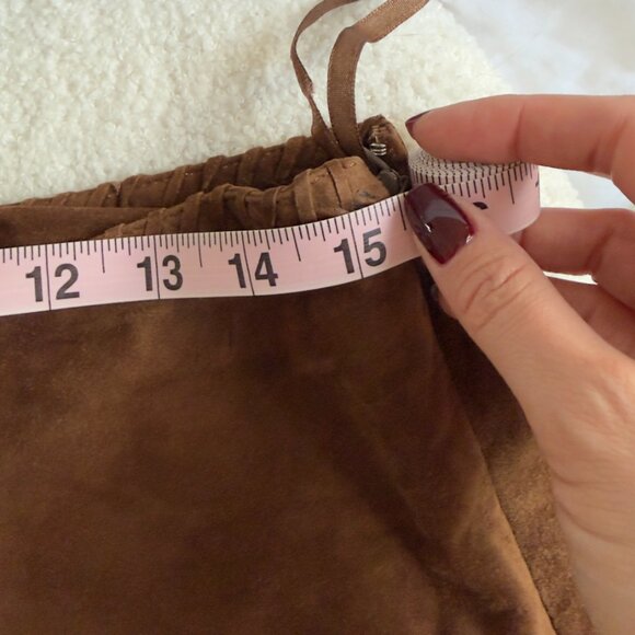 Ralph Lauren Suede Skirt - Picture 3 of 5